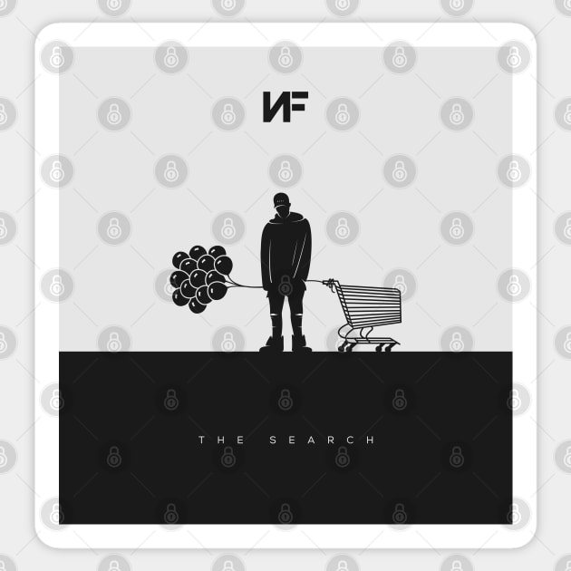 NF - The Search Sticker by MeekaMeelHere